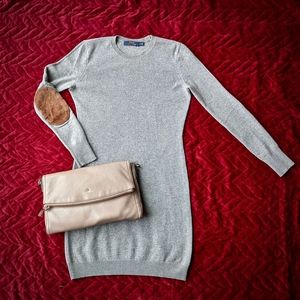 Polo Ralph Lauren Elbow-Patch Wool Sweater Dress